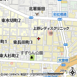 愛知県名古屋市北区東長田町4丁目42-2周辺の地図