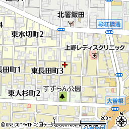 愛知県名古屋市北区東長田町4丁目41周辺の地図