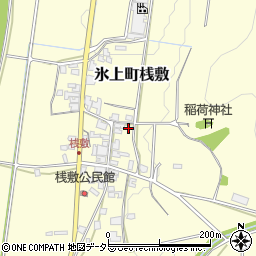 兵庫県丹波市氷上町桟敷245周辺の地図