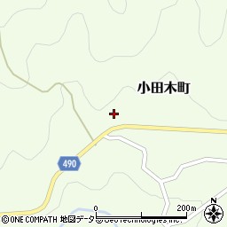 愛知県豊田市小田木町西ノ洞周辺の地図