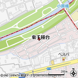 愛知県名古屋市千種区東千種台9-14周辺の地図
