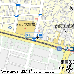 矢田ビル周辺の地図