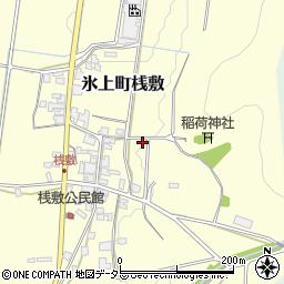 兵庫県丹波市氷上町桟敷269周辺の地図