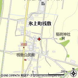 兵庫県丹波市氷上町桟敷246周辺の地図