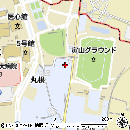 愛知県長久手市岩作井戸ケ根1周辺の地図