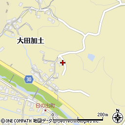 島根県大田市大田町大田加土イ-1125周辺の地図