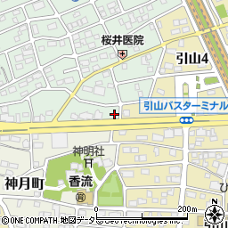 愛知県名古屋市名東区猪子石原3丁目1313周辺の地図