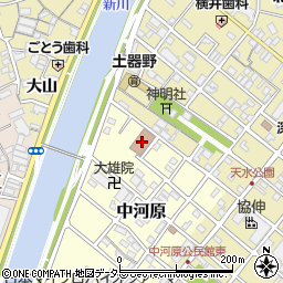 新川ふれあい防災センター周辺の地図