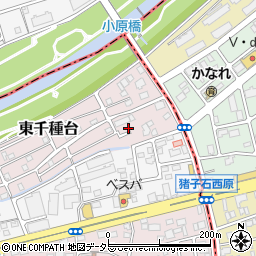 愛知県名古屋市千種区東千種台14-3周辺の地図