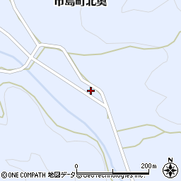 兵庫県丹波市市島町北奥908周辺の地図
