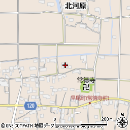 愛知県愛西市早尾町村北40周辺の地図