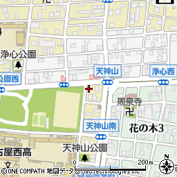 愛知県名古屋市西区天神山町8-8周辺の地図