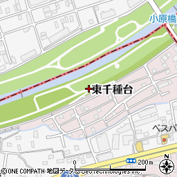 愛知県名古屋市千種区東千種台9周辺の地図