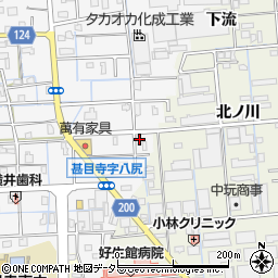 愛知県あま市甚目寺八尻49周辺の地図