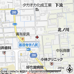 愛知県あま市甚目寺八尻49周辺の地図