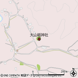 大山祗神社周辺の地図