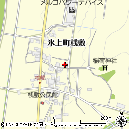 兵庫県丹波市氷上町桟敷240周辺の地図