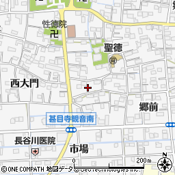 愛知県あま市甚目寺東大門31周辺の地図