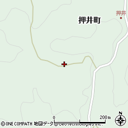 愛知県豊田市押井町大下田周辺の地図