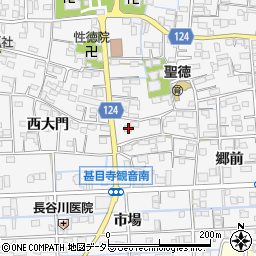 愛知県あま市甚目寺東大門29周辺の地図