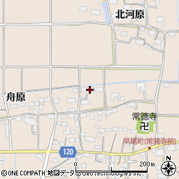 愛知県愛西市早尾町村北45周辺の地図