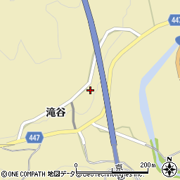 京都府船井郡京丹波町井脇滝谷12周辺の地図