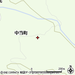 愛知県豊田市中当町（大林）周辺の地図