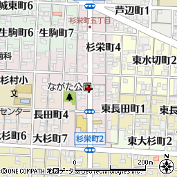 愛知県名古屋市北区杉栄町3丁目周辺の地図