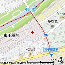 愛知県名古屋市千種区東千種台14-11周辺の地図