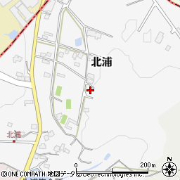 愛知県長久手市北浦周辺の地図