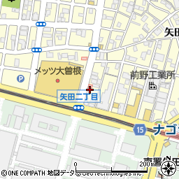 愛知県名古屋市東区矢田5丁目1-8周辺の地図