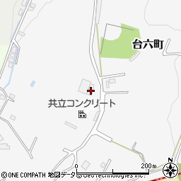 愛知県瀬戸市台六町130周辺の地図