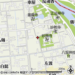愛知県あま市上萱津上野39-1周辺の地図