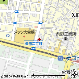 愛知県名古屋市東区矢田5丁目1周辺の地図