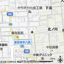 愛知県あま市甚目寺八尻41周辺の地図