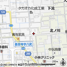 愛知県あま市甚目寺八尻41周辺の地図