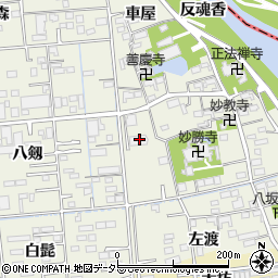 あま市役所　上萱津コミュニティ防災センター周辺の地図