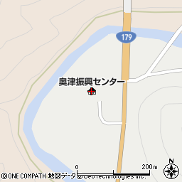 鏡野町役場　鏡野町・森林づくりセンター周辺の地図