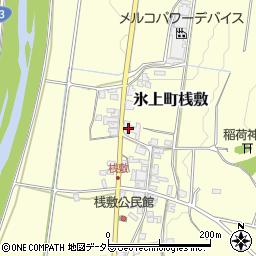 兵庫県丹波市氷上町桟敷230周辺の地図