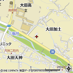 島根県大田市大田町大田加土イ-503周辺の地図