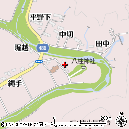 愛知県豊田市御作町小子周辺の地図