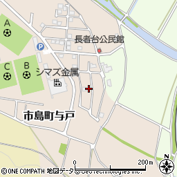 兵庫県丹波市市島町与戸113-117周辺の地図