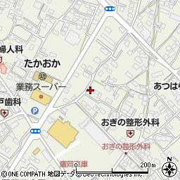 静岡県富士市厚原1351-11周辺の地図