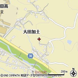 島根県大田市大田町大田加土イ-1107周辺の地図