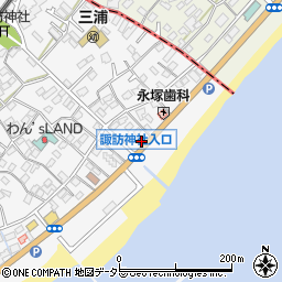 上宮田児童会館周辺の地図