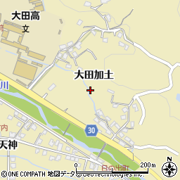 島根県大田市大田町（大田加土）周辺の地図