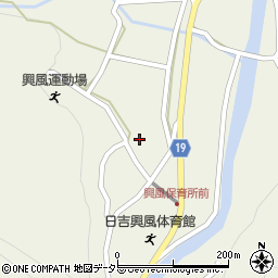 京都府南丹市日吉町田原（広小段）周辺の地図