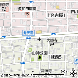 有限会社山吉材木商周辺の地図