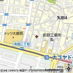 愛知県名古屋市東区矢田5丁目3-27周辺の地図