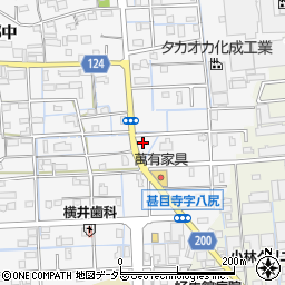 愛知県あま市甚目寺八尻19-2周辺の地図